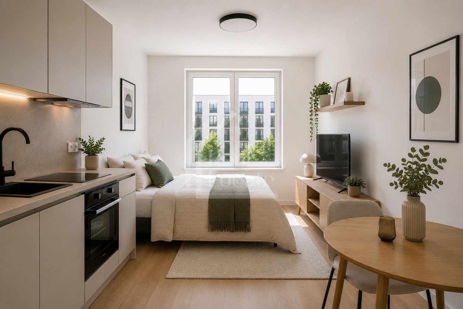 Pronájem byt, 1+kk, 38m², Třebešín, Praha