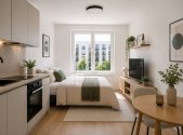 Pronájem bytu, 1+kk, 38 m²