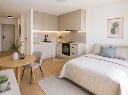 Pronájem bytu, 1+kk, 38 m²