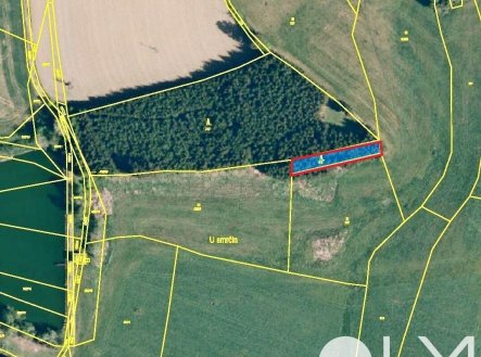 Prodej pozemku, les, 9 184 m²