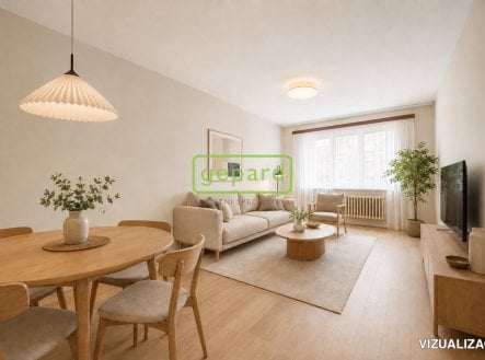 Prodej bytu, 2+1, 55 m²