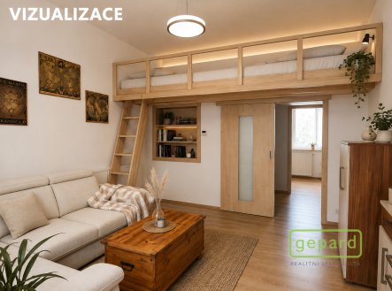 Prodej bytu, 1+1, 37 m²