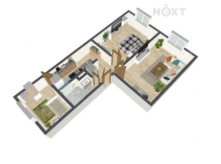 Prodej bytu, 3+kk, 65 m²