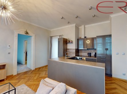 Pronájem bytu, 2+kk, 59 m²