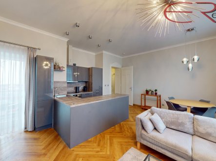 Pronájem bytu, 2+kk, 59 m²