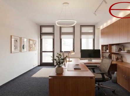 Pronájem kanceláře, 24 m²