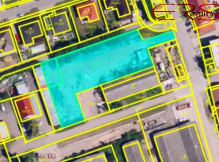 Pronájem pozemku pro komerční výstavbu, 2 428 m²