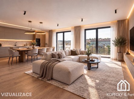 Prodej bytu, 4+kk, 154 m²
