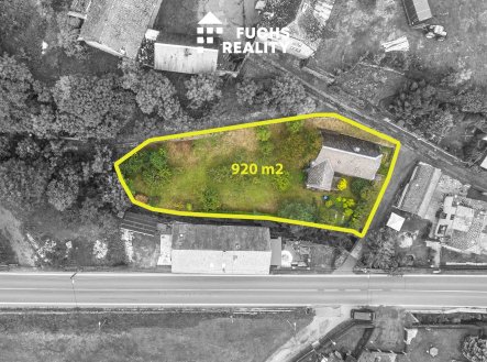 Prodej pozemku pro bydlení, 920 m²