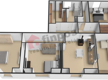 Prodej bytu, 4+1, 127 m²