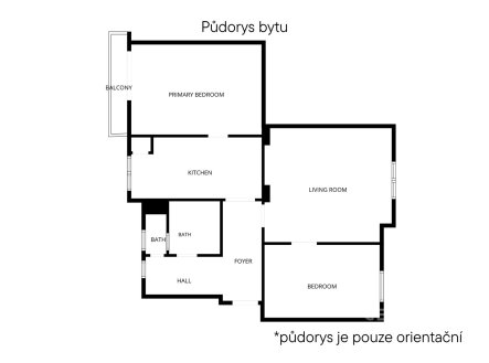Prodej bytu, 3+1, 86 m²