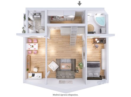 Prodej bytu, 2+1, 101 m²