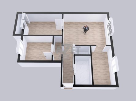 Prodej bytu, 3+1, 68 m²