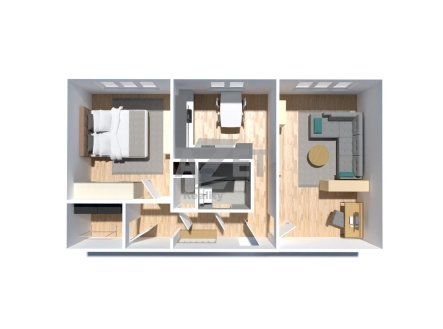 Prodej bytu, 2+1, 58 m²
