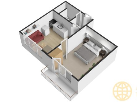 Prodej bytu, 1+1, 31 m²