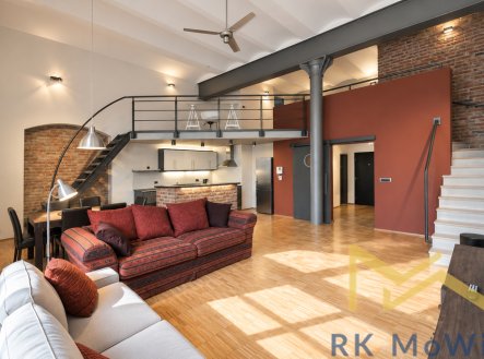 Pronájem bytu, 2+kk, 114 m²