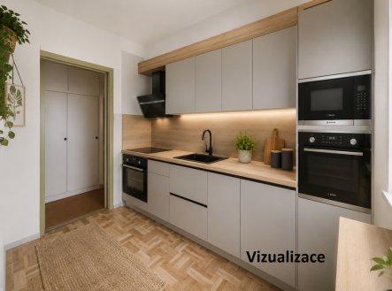 Prodej bytu, 2+1, 59 m²