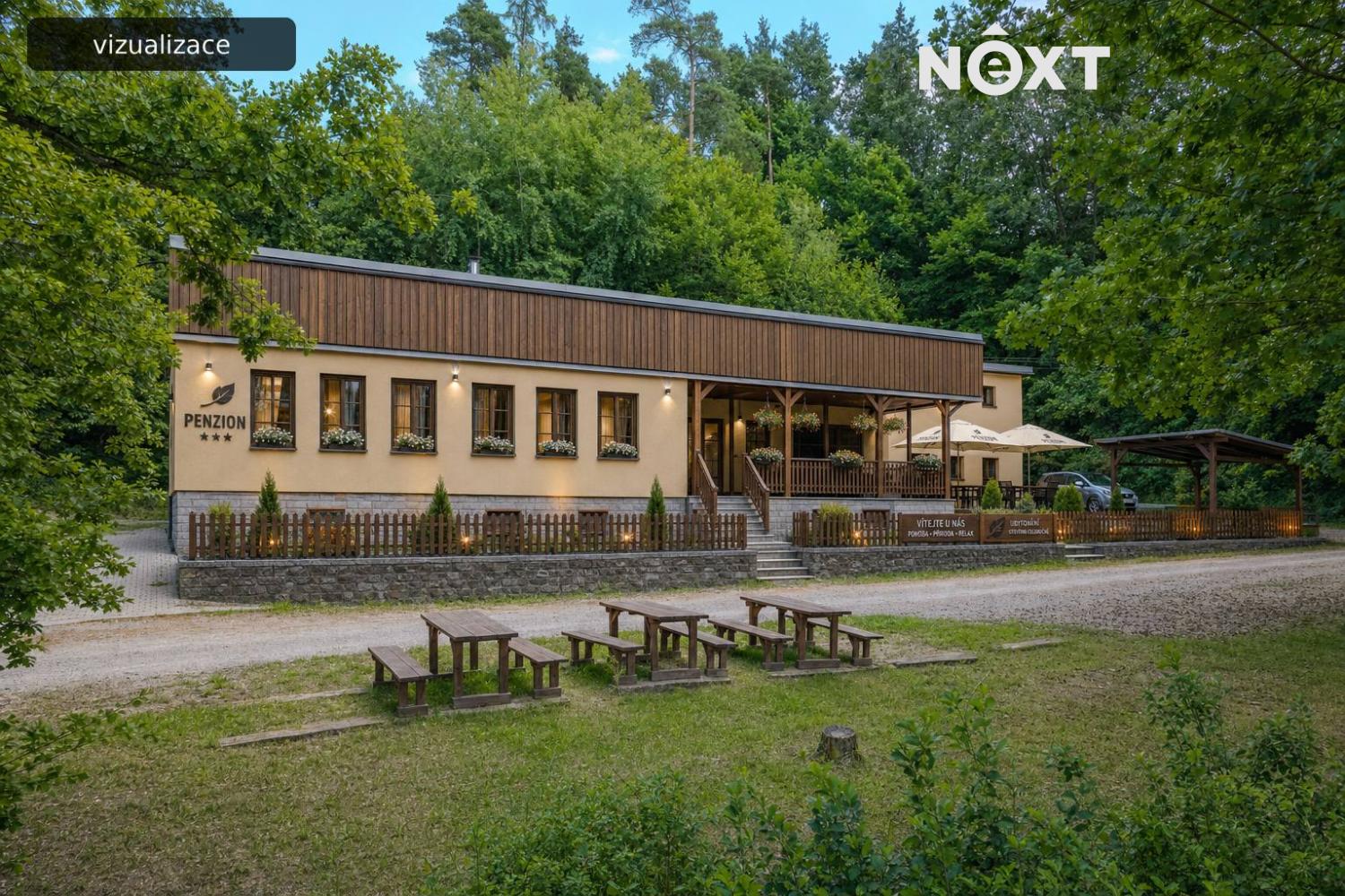 Prodej komerční Apartmány, 304㎡