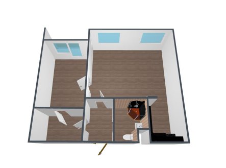 Pronájem bytu, 3+kk, 59 m²