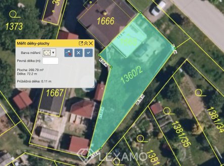 Prodej pozemku, zahrada, 272 m²