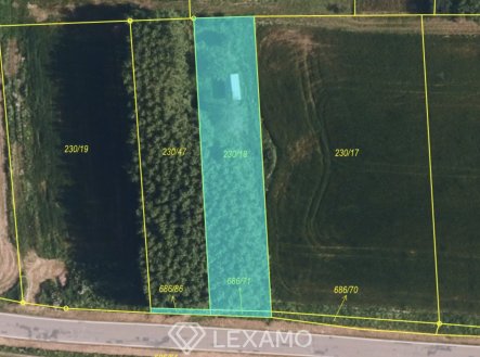 Prodej pozemku, zahrada, 1 040 m²
