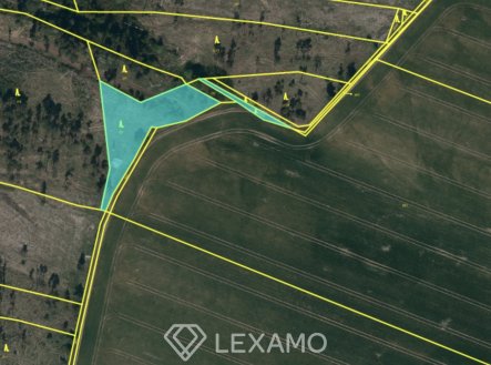 Prodej pozemku, les, 3 047 m²