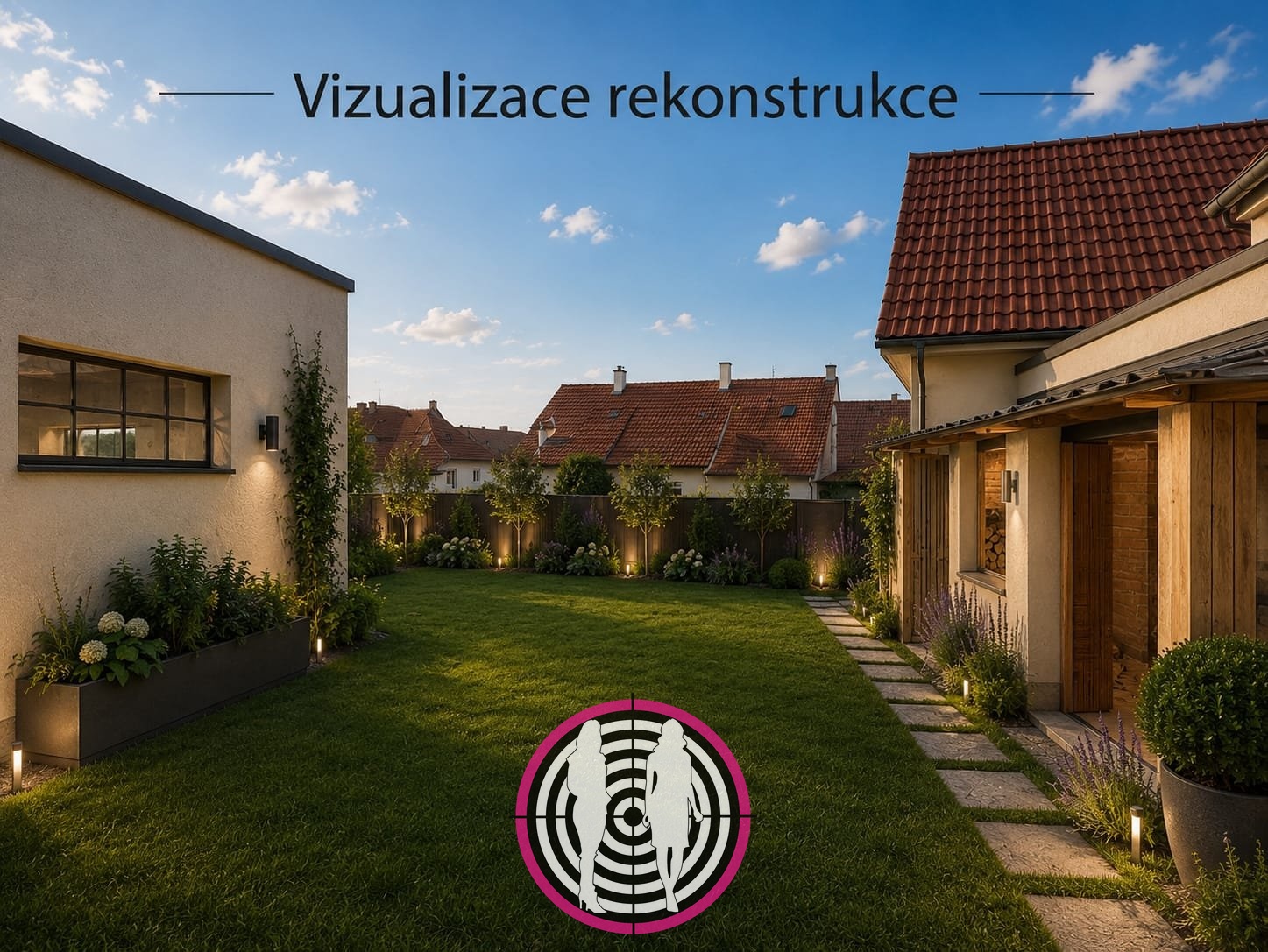 Rodinný dům 3+1 s obytným podkrovím, garáží a pozemkem 322 m2 v Týnci nad Labem