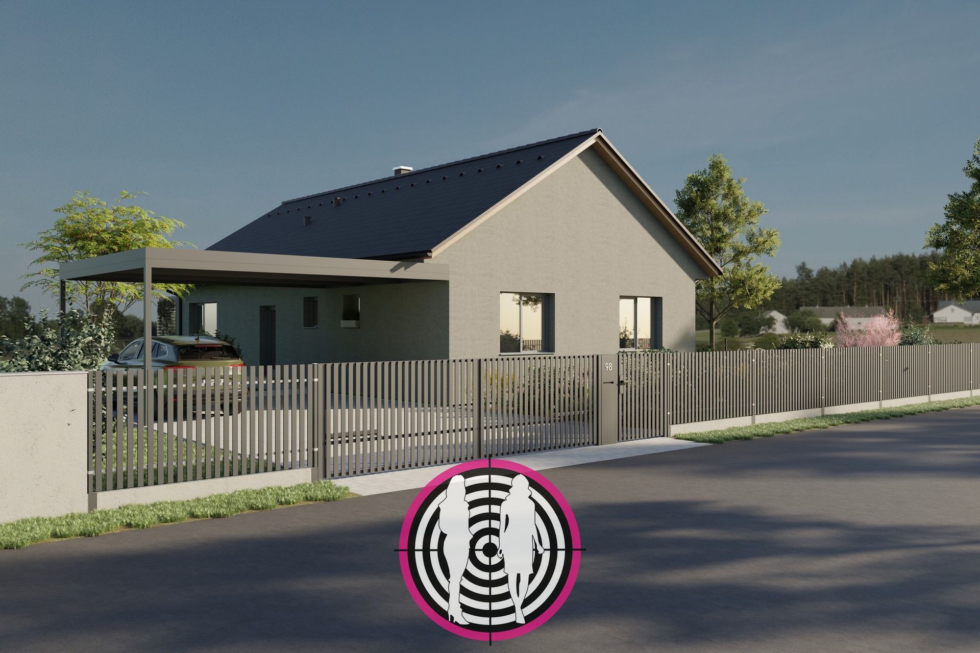 Z ulice 1_úprava stání_bez stříšky