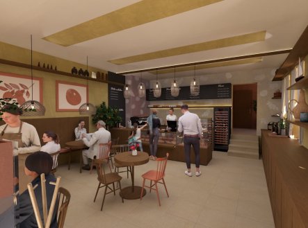 Pronájem restaurace, 80 m²