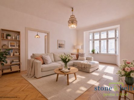 pokoj-2-vizualizace.png | Prodej bytu, 3+1, 133 m²