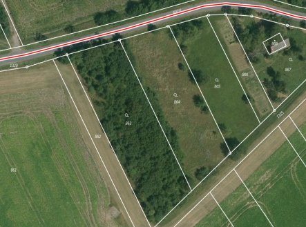 Prodej pozemku, zahrada, 1 655 m²