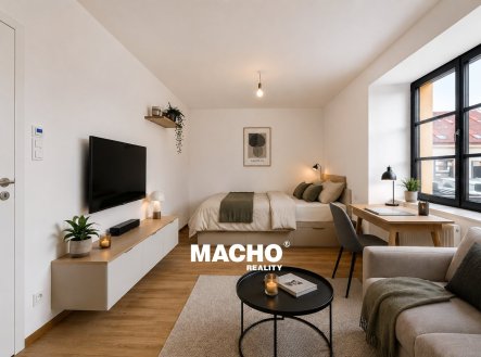 Pronájem bytu, 1+kk, 26 m² obrázek