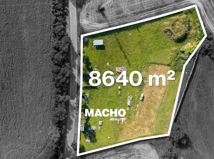Prodej pozemku pro bydlení, 8 640 m²