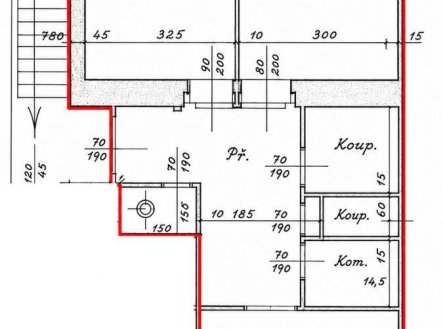 Pronájem bytu, 2+1, 75 m²