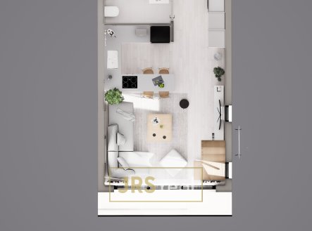 1. gf | Prodej bytu, 1+kk, 55 m²