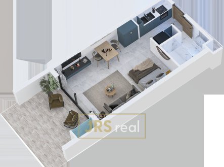 2 STUDIO plan | Prodej bytu, 1+kk, 43 m²