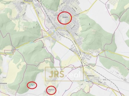 Prodej pozemku, les, 2 416 m²