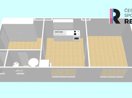 Prodej bytu, 1+1, 50 m²