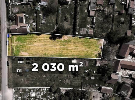 Prodej pozemku pro bydlení, 2 030 m²