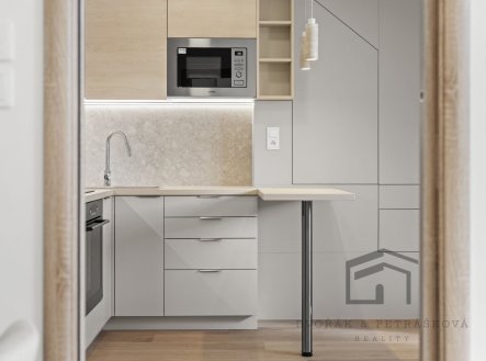 Pronájem bytu, 2+kk, 36 m²