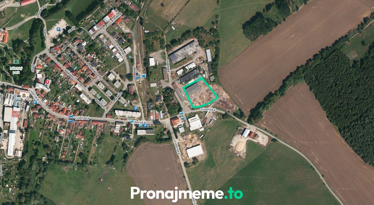 areál, N.Bystřice
