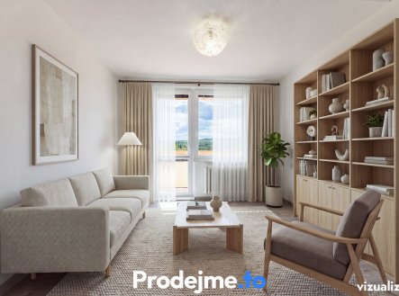 Pronájem bytu, 2+1, 53 m²