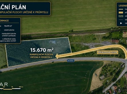 Prodej pozemku pro komerční výstavbu, 15 670 m² obrázek