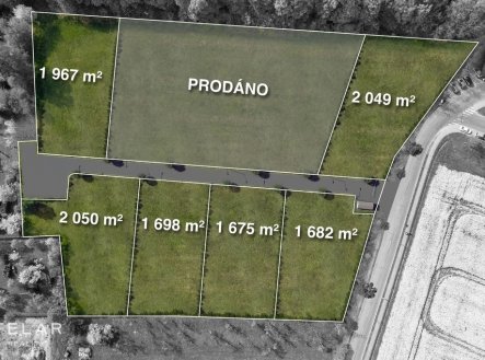 Prodej pozemku pro bydlení, 2 049 m²