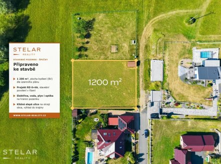 Prodej pozemku pro bydlení, 1 200 m²