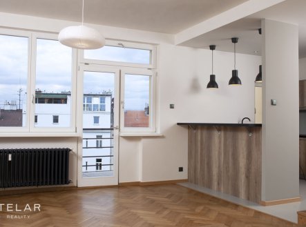 Pronájem bytu, 1+kk, 57 m²