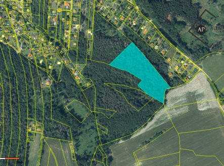 Prodej pozemku, les, 17 703 m²