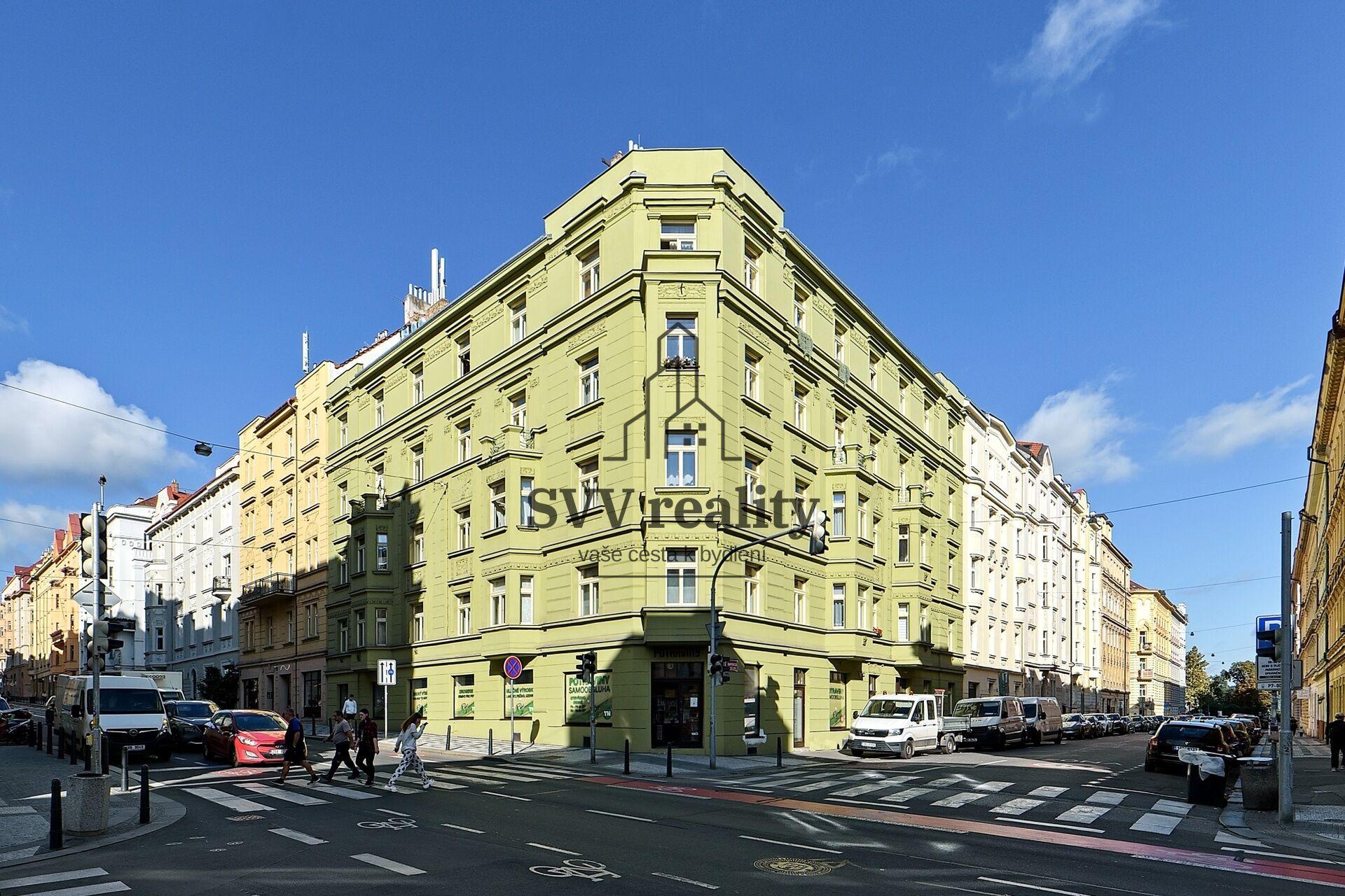 Prodej bytu 2+1, 78,3 m², plus sklep 20 m2 Praha 7 –  Bubeneč, ul. Kamenická