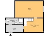 Pronájem bytu, 2+kk, 39 m²