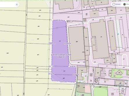 Prodej pozemku pro komerční výstavbu, 12 065 m²